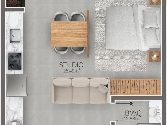Apartamento para Venda em Joinville/SC Floresta 1 Quartos
