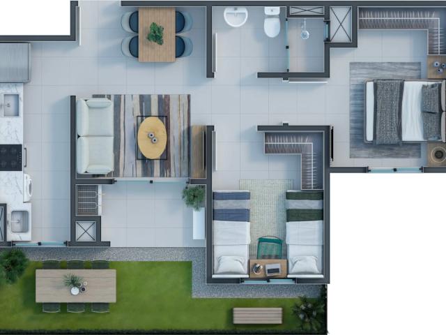Apartamento para Venda em Joinville/SC Floresta 2 Quartos