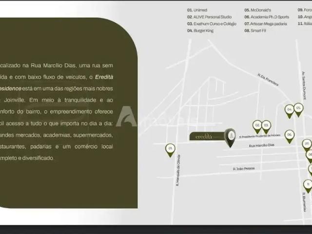 Apartamento para Venda em Joinville/SC Santo Antônio 3 Quartos