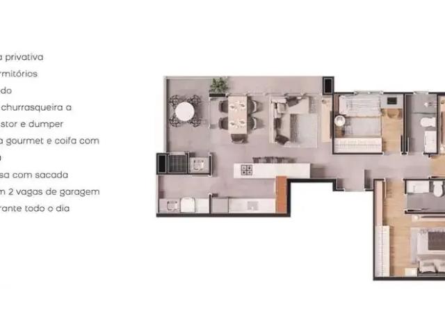 Apartamento para Venda em Joinville/SC Santo Antônio 2 Quartos