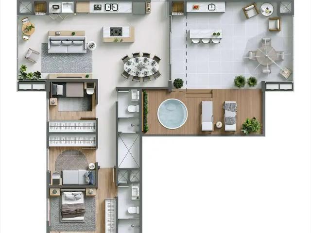 Apartamento para Venda em Joinville/SC Santo Antônio 2 Quartos