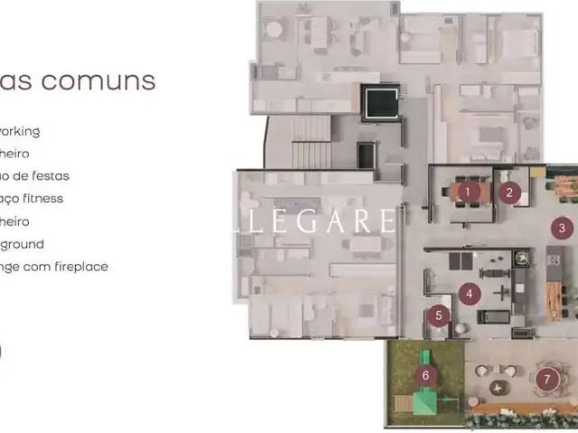 Apartamento para Venda em Joinville/SC Santo Antônio 2 Quartos