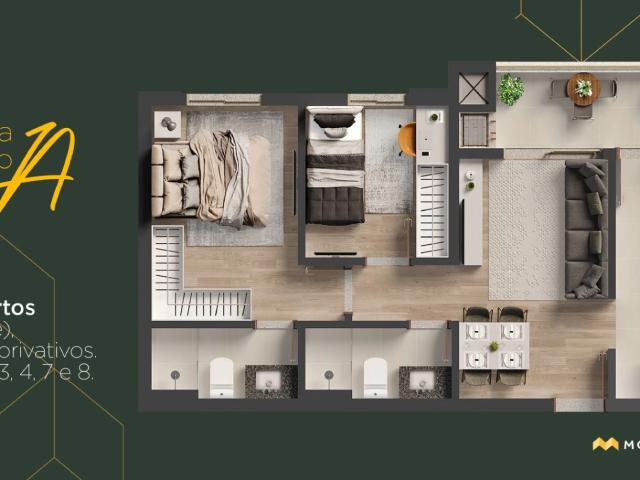 Apartamento para Venda em Londrina/PR Aurora 2 Quartos