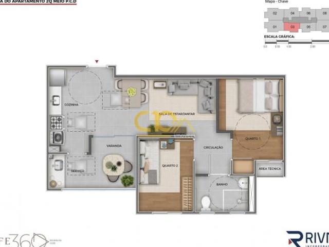 Apartamento para venda em Palmares, Belo Horizonte
