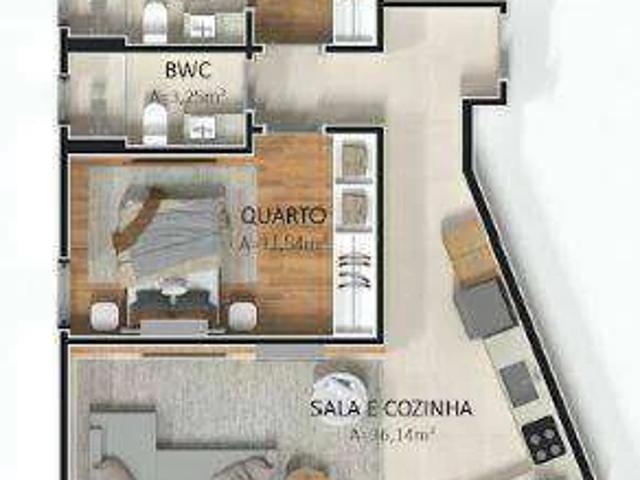 Apartamento para Venda em Palhoça/SC Pagani 2 Quartos