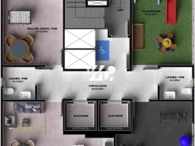 Apartamento para Venda em Palhoça/SC Pedra Branca 3 Quartos