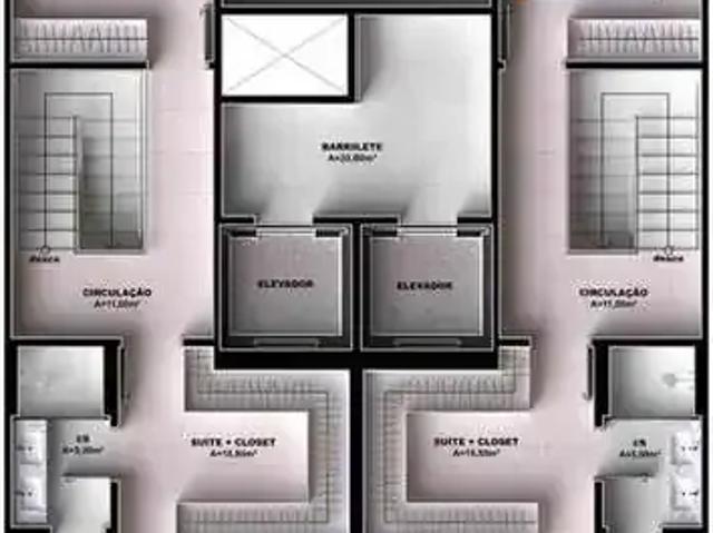 Apartamento para Venda em Palhoça/SC Pedra Branca 1 Quartos