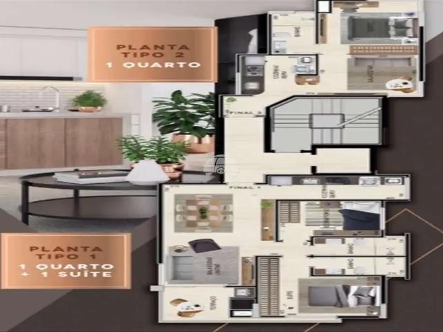 Apartamento para Venda em Pato Branco/PR Centro 2 Quartos