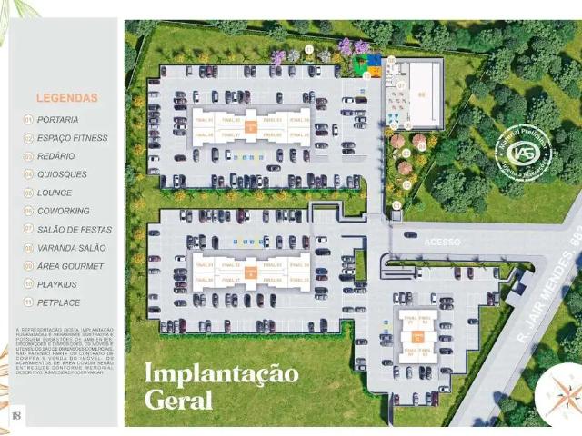 Apartamento para Venda em Paulínia/SP João Aranha 2 Quartos