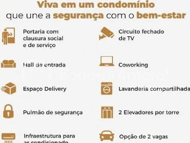 Apartamento para Venda em Paulínia/SP Morumbi 2 Quartos