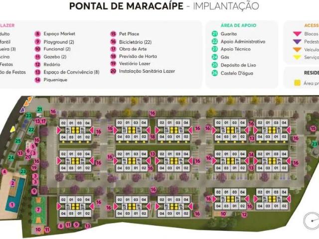 Apartamento para Venda em Paulista/PE Fragoso 2 Quartos