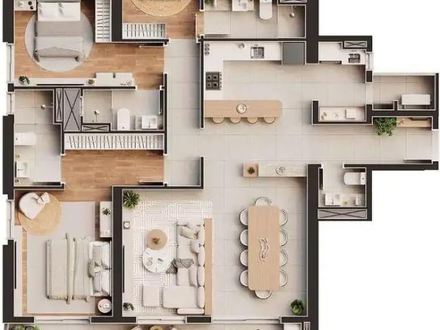 Apartamento para Venda em Penha/SC Centro 3 Quartos