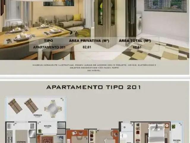 Apartamento para Venda em Pinhais/PR Centro 3 Quartos