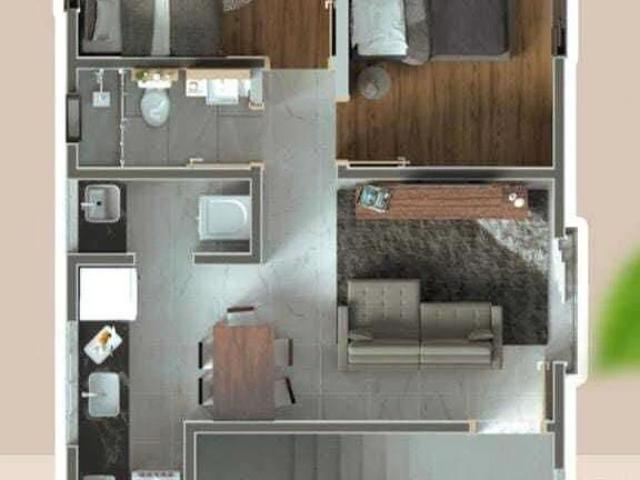 Apartamento para Venda em Poços de Caldas/MG Estância Poços de Caldas 2 Quartos