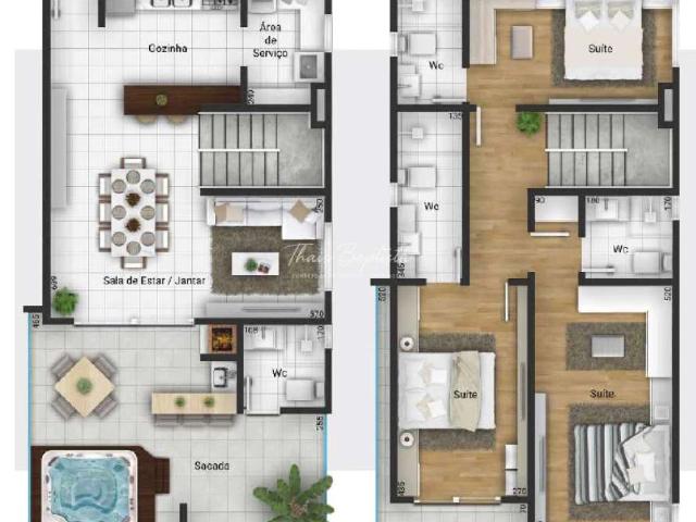 Apartamento para Venda em Ponta Grossa/PR Olarias 3 Quartos