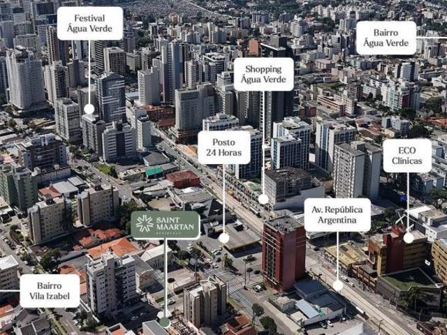 Apartamento para venda em Portão de 72.00m² com 2 Quartos, 1 Suite e 1 Garagem