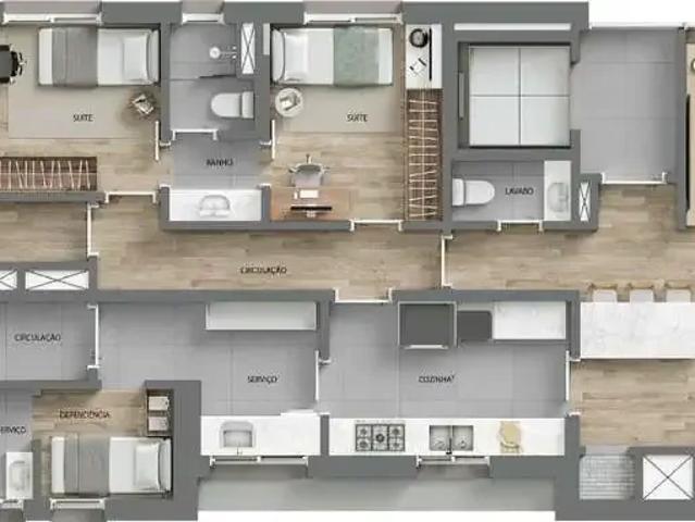 Apartamento para Venda em Porto Alegre/RS Moinhos de Vento 3 Quartos
