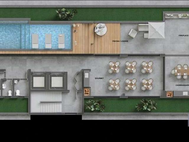 Apartamento para Venda em Porto Alegre/RS Cristo Redentor 1 Quartos