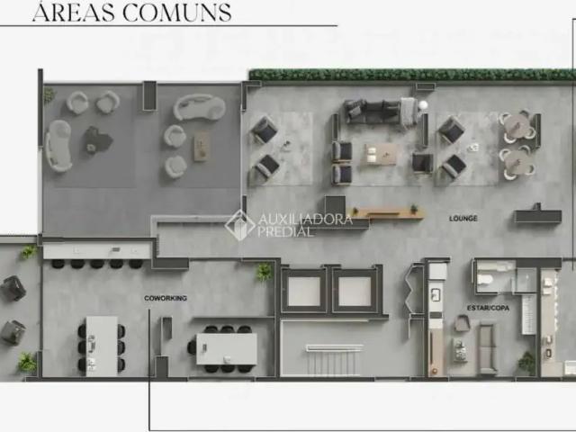 Apartamento para Venda em Porto Alegre/RS Cristo Redentor 1 Quartos