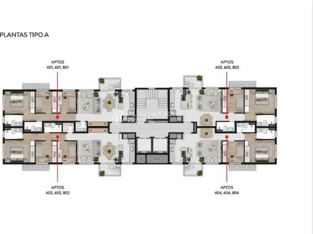 Apartamento para Venda em Porto Alegre/RS Passo da Areia 2 Quartos