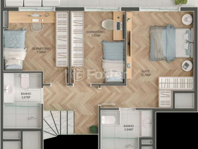 Apartamento para Venda em Porto Alegre/RS Tristeza 3 Quartos