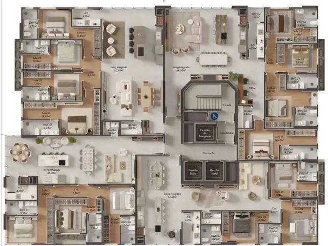 Apartamento para Venda em Porto Belo/SC Balneário Perequê 4 Quartos