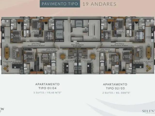 Apartamento para Venda em Porto Belo/SC Balneário Perequê 2 Quartos