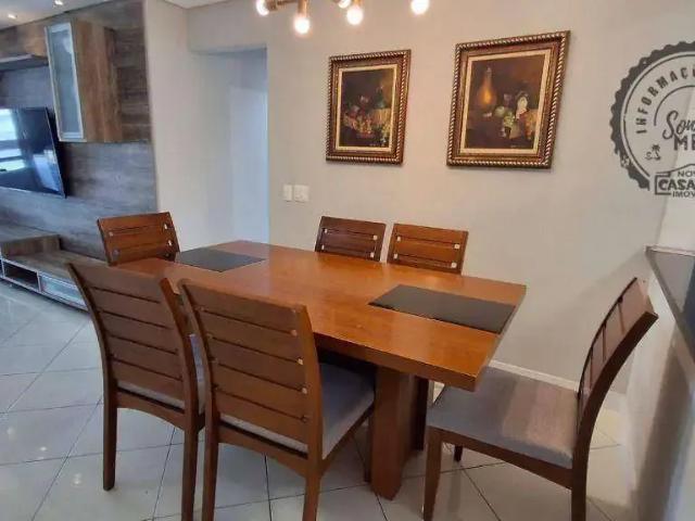 Apartamento para Venda em Praia Grande/SP Ocian 3 Quartos
