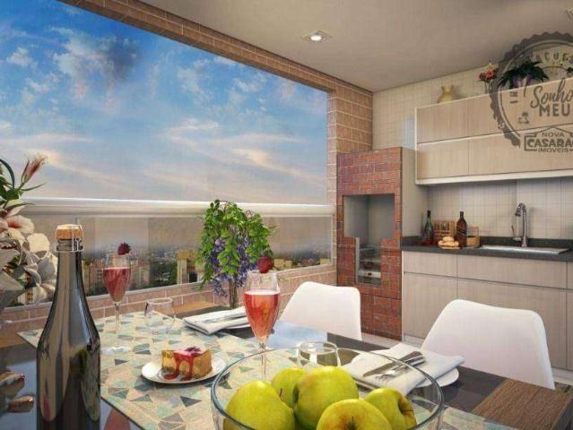 Apartamento para Venda em Praia Grande/SP Aviação 2 Quartos