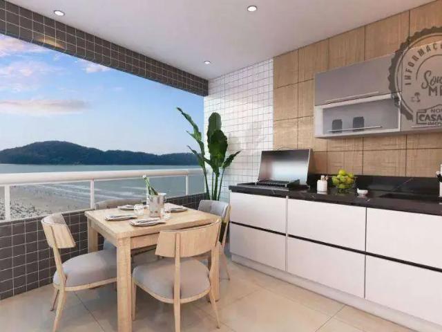 Apartamento para Venda em Praia Grande/SP Guilhermina 2 Quartos