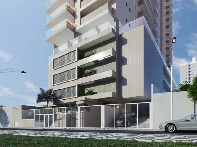 Apartamento para Venda em Praia Grande/SP Guilhermina 2 Quartos