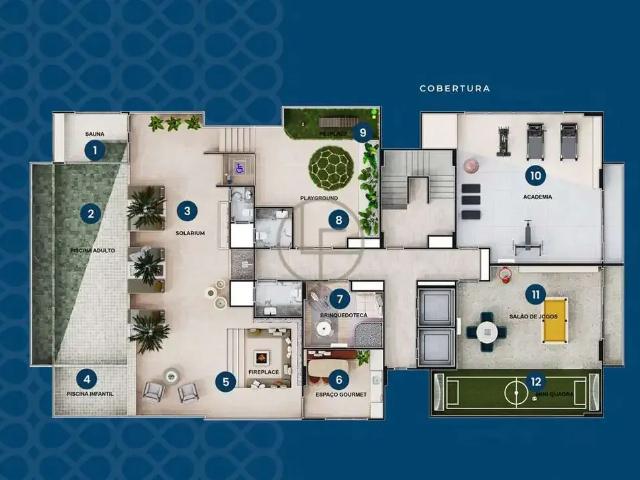 Apartamento para Venda em Praia Grande/SP Guilhermina 2 Quartos