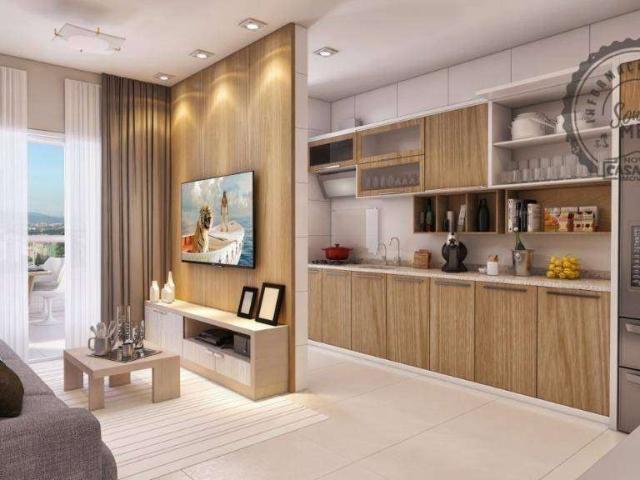 Apartamento para Venda em Praia Grande/SP Tupi 2 Quartos