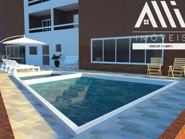 Apartamento para Venda em Praia Grande/SP Vila Caiçara 1 Quartos