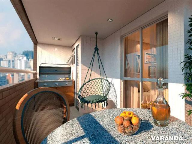 Apartamento para Venda em Praia Grande/SP Vila Caiçara 2 Quartos