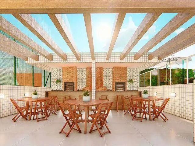 Apartamento para Venda em Praia Grande/SP Vila Caiçara 2 Quartos