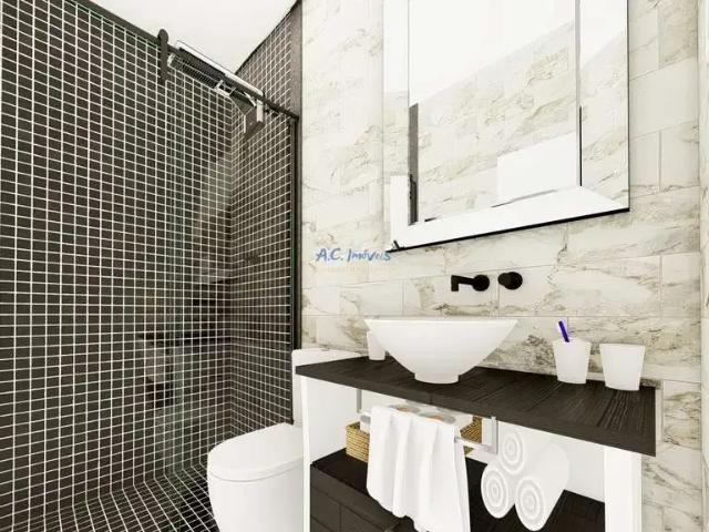 Apartamento para Venda em Praia Grande/SP Vila Caiçara 2 Quartos