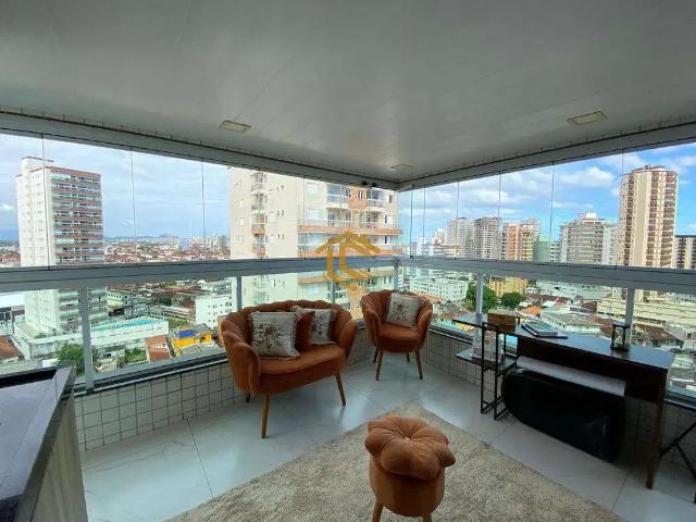 Apartamento para Venda em Praia Grande/SP Vila Caiçara 3 Quartos