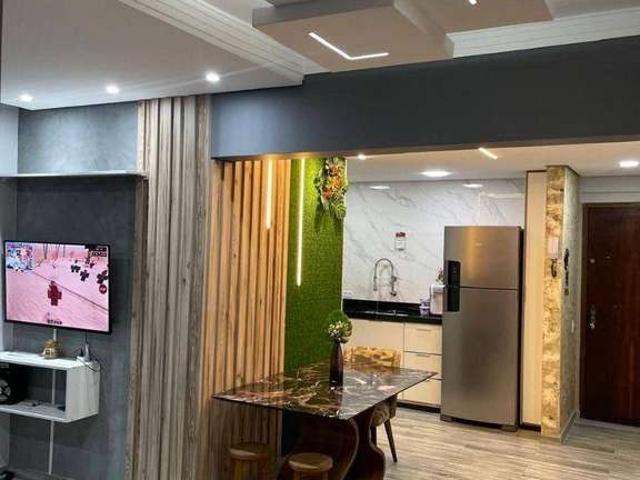 Apartamento para Venda em Praia Grande/SP Vilamar 1 Quartos