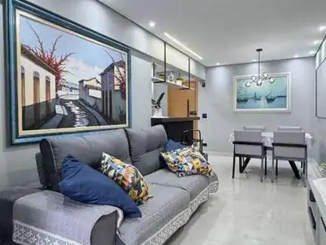 Apartamento para Venda em Praia Grande/SP Vilamar 2 Quartos
