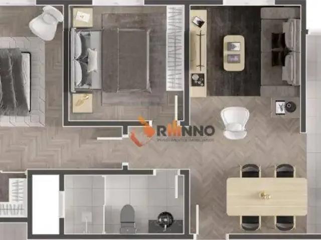 Apartamento para Venda em Quatro Barras/PR Centro 2 Quartos