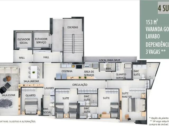 Apartamento para Venda em Recife/PE Madalena 3 Quartos