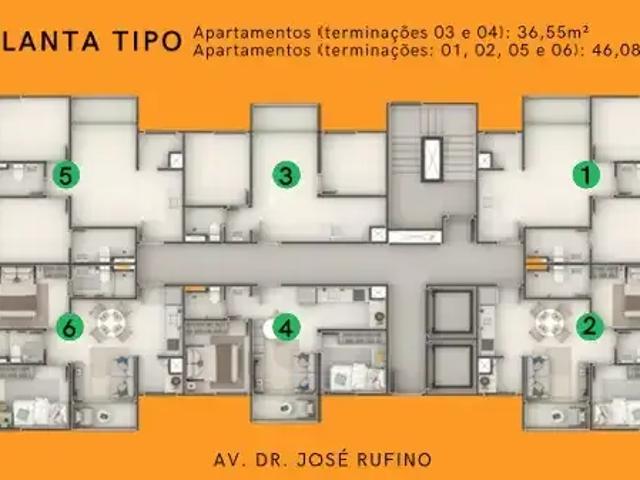 Apartamento para Venda em Recife/PE Barro 2 Quartos