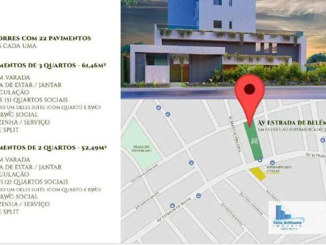 Apartamento para Venda em Recife/PE Campo Grande 2 Quartos