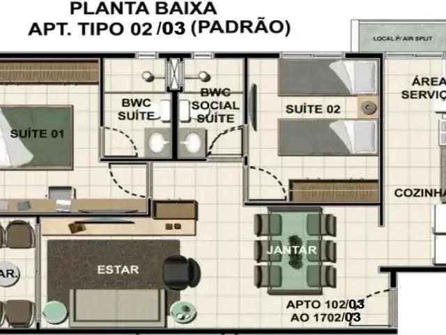 Apartamento para Venda em Recife/PE Encruzilhada 2 Quartos