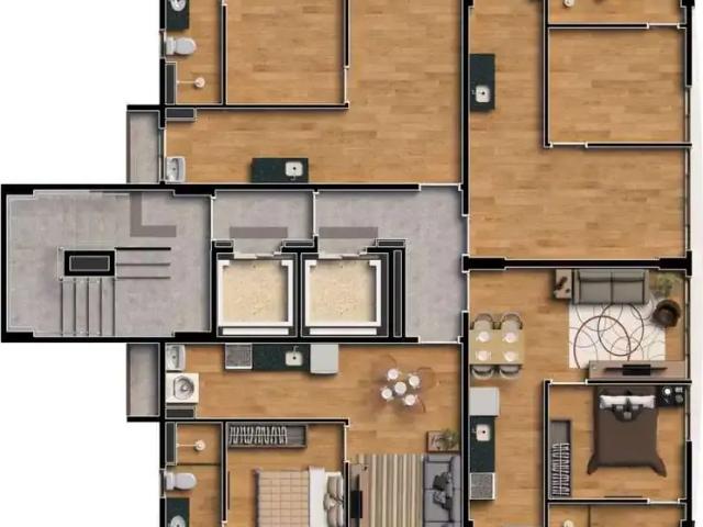 Apartamento para Venda em Recife/PE Graças 1 Quartos