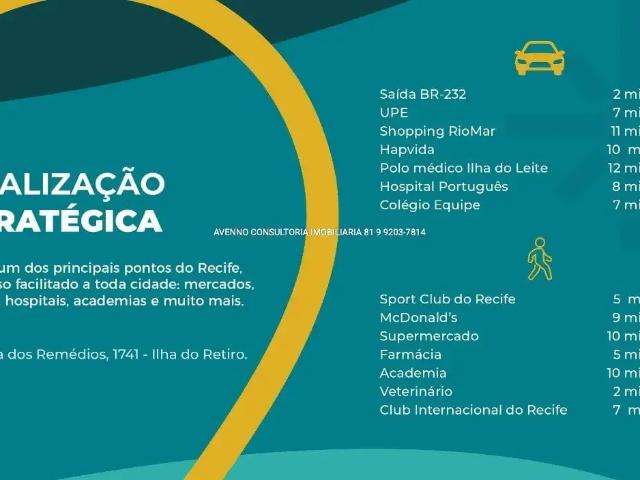 Apartamento para Venda em Recife/PE Ilha do Retiro 3 Quartos