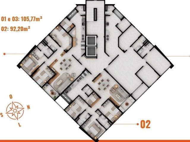 Apartamento para Venda em Recife/PE Poço da Panela 3 Quartos