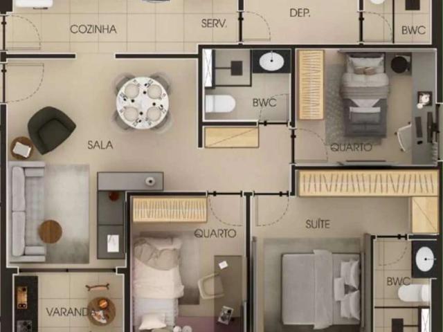 Apartamento para Venda em Recife/PE Torre 3 Quartos