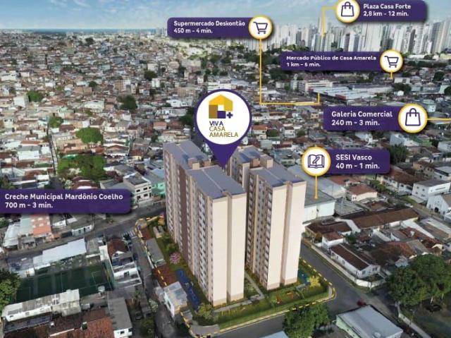 Apartamento para Venda em Recife/PE Vasco da Gama 2 Quartos